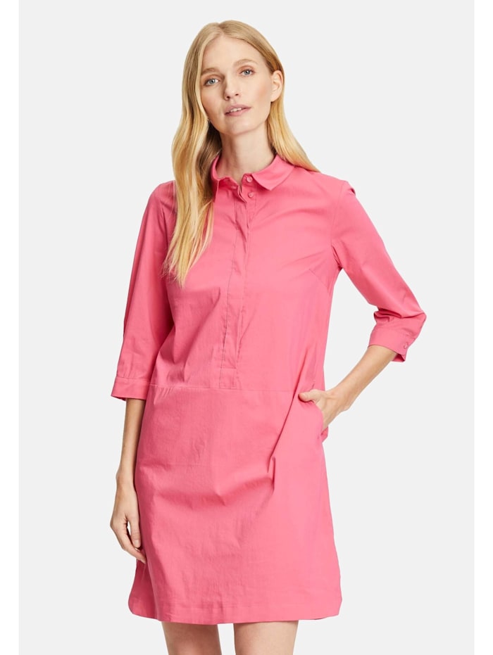 Betty Barclay Hemdblusenkleid mit Knopfleiste, Pink Flambé