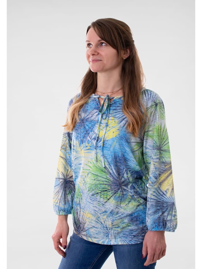 Navigazione Tropische Shirtbluse, multicolor