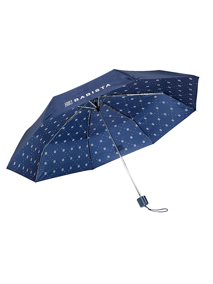BABISTA Paraplu Met qua kleur bijpassende beschermhoes, Donkerblauw