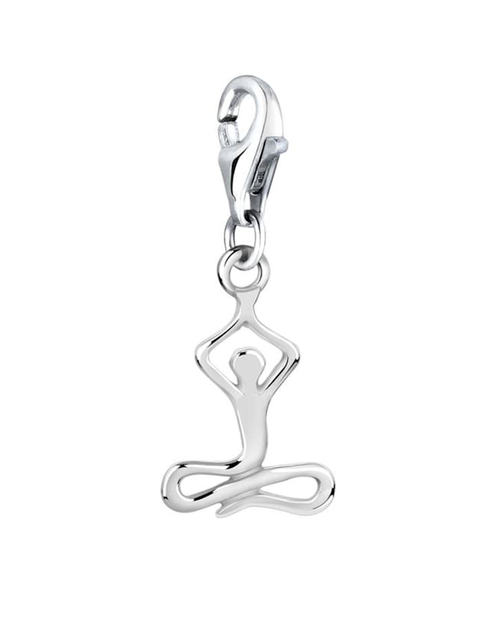 Charm Yoga Symbol Anhänger 925 Sterling Silber