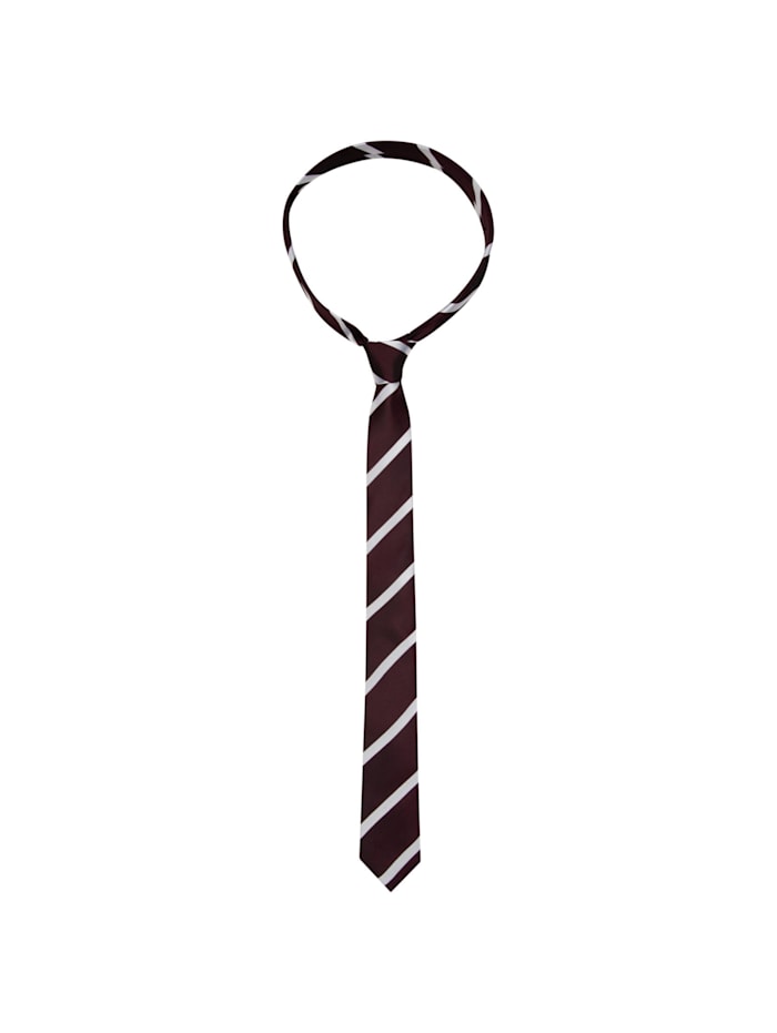 Seidensticker Krawatte ' Slim ', bordeaux (0049)