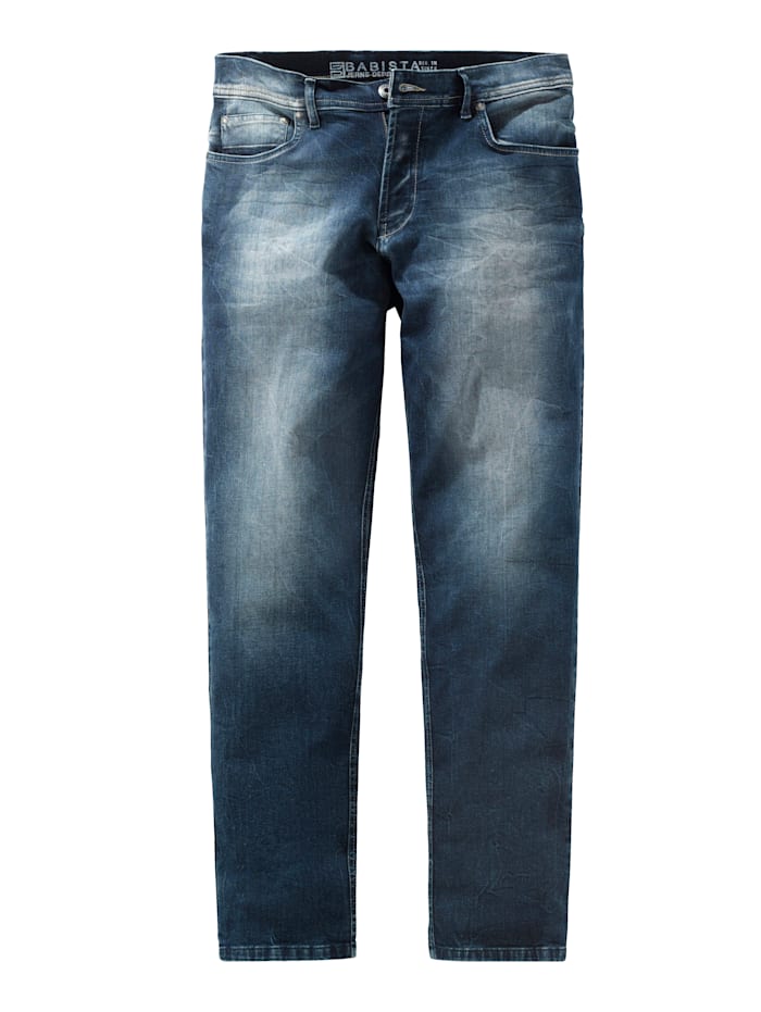 BABISTA Jeans in Used Optik, Blau