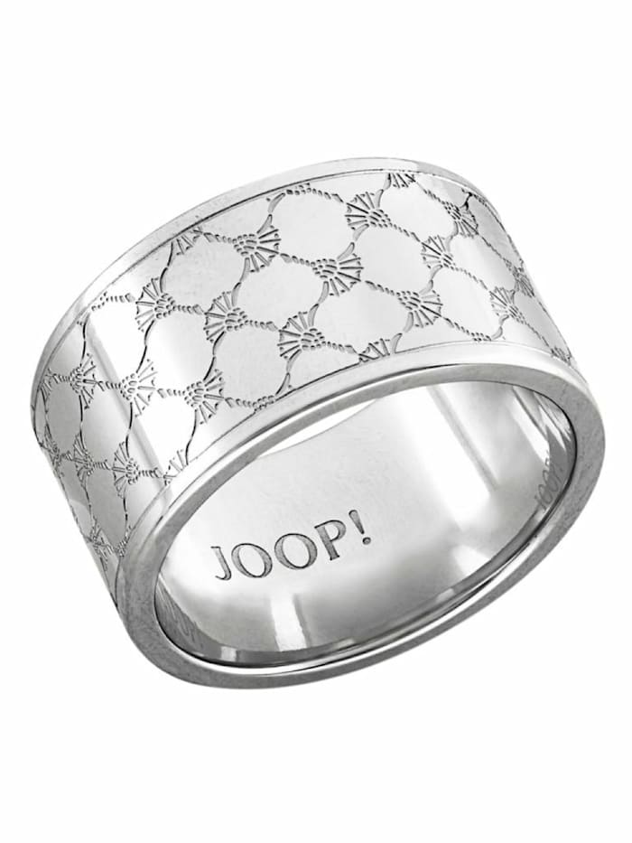 JOOP! Ring für Herren, Edelstahl, Silber