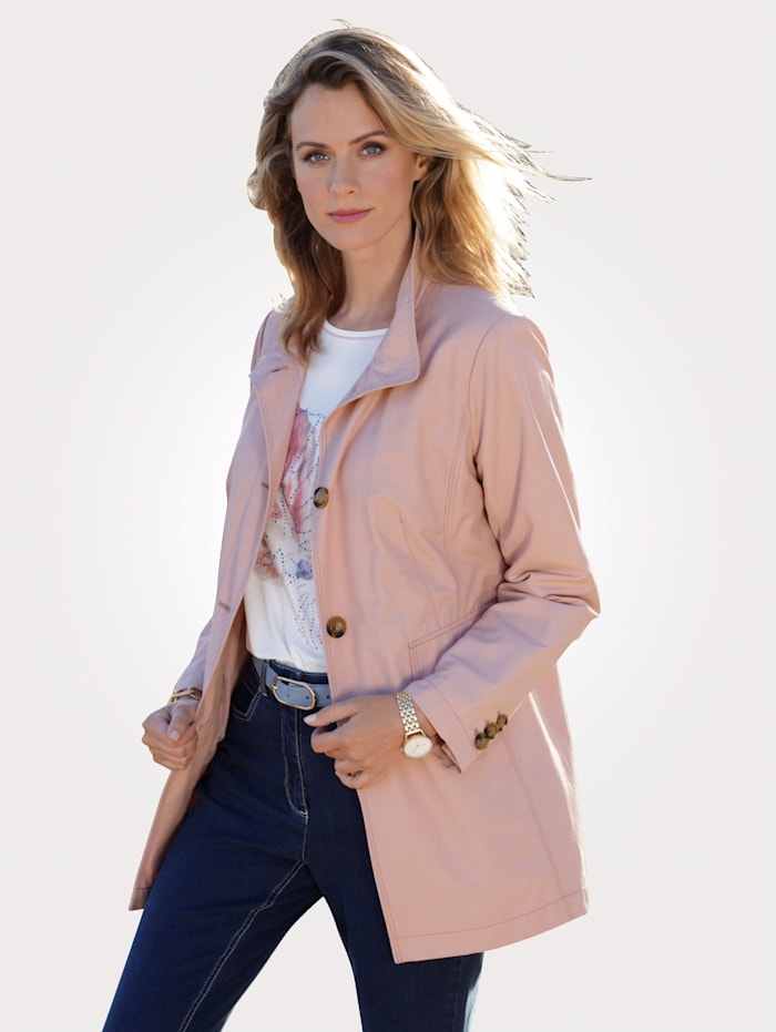 MONA Jacket with decorative pockets, Rosé