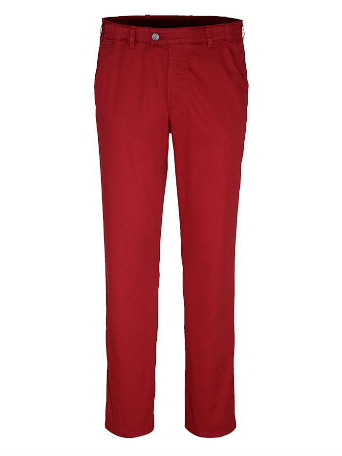 BABISTA Pantalon 7 cm de largeur supplémentaire à la taille, Rouge