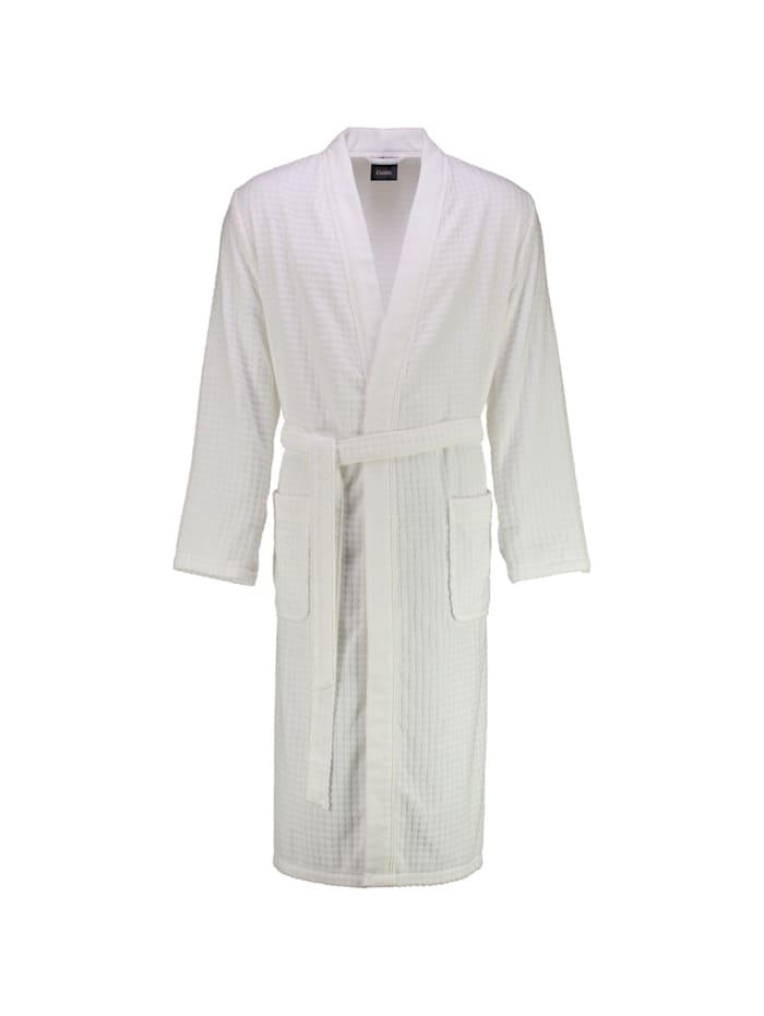 Cawö Bademäntel Herren Kimono 3714 weiß - 600, weiß - 600