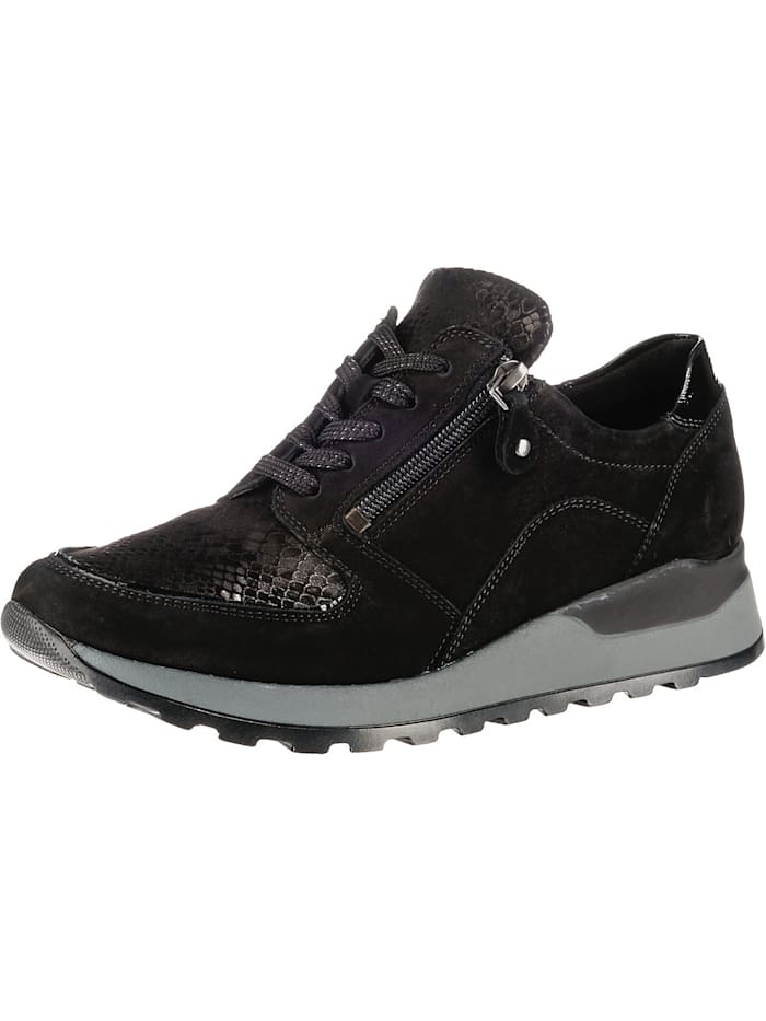 Waldläufer Hiroko-soft Sneakers Low, schwarz