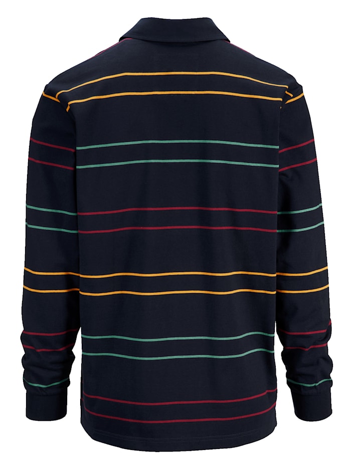 Sweatshirt mit bunten Streifen