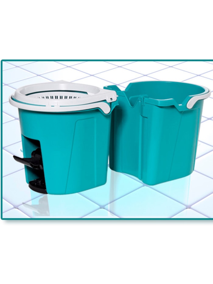 Boden-Wischmop-System 'Clever Spin®' mit Frischwasser-Tank