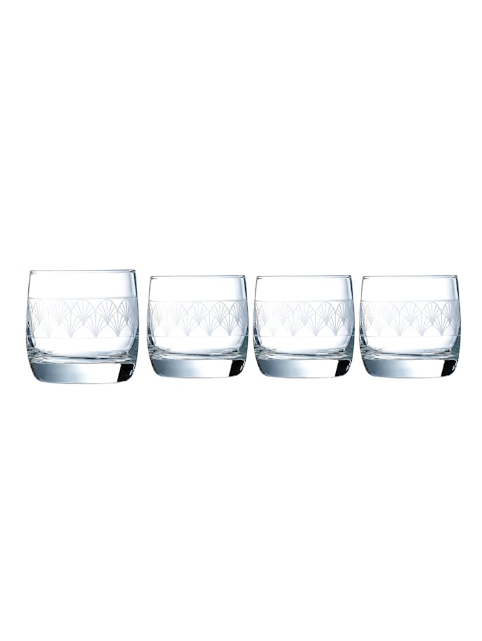 Creatable 4 vatten-/whiskyglas – Paradisio, Ofärgad