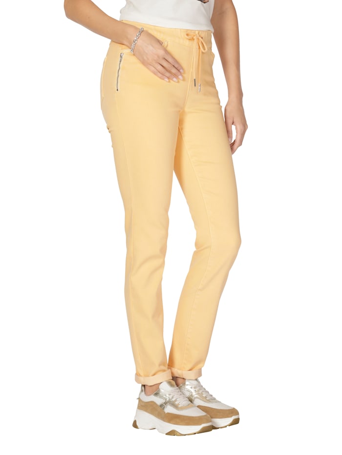 AMY VERMONT Jeans in modischer Trendfarbe, Orange