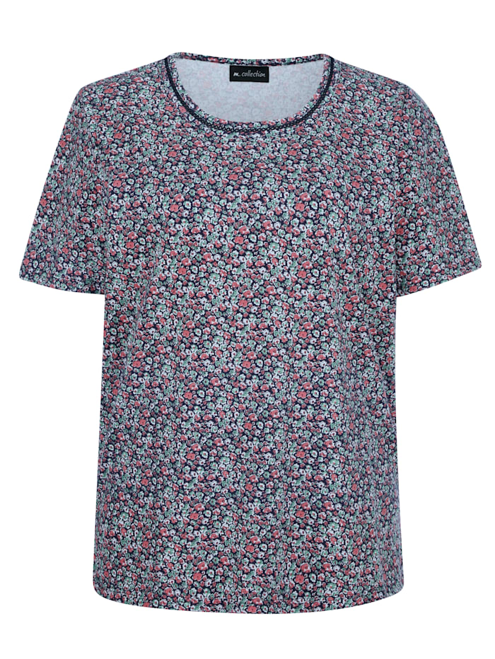 Shirt mit Blütendruck-Muster