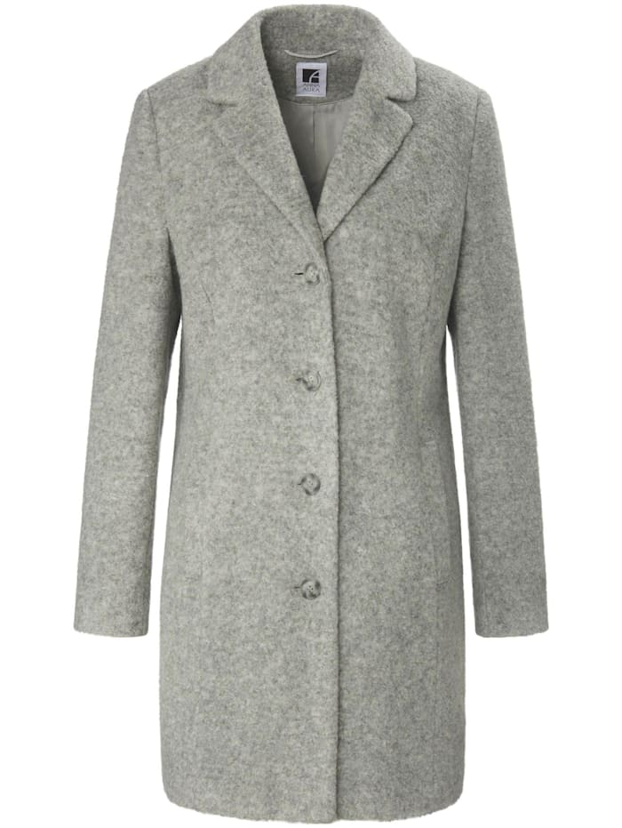 Emilia Lay Blazer coat with revere collar, grau-melange