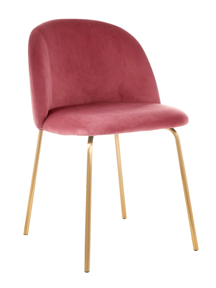impré Stuhl, Rosé/Goldfarben