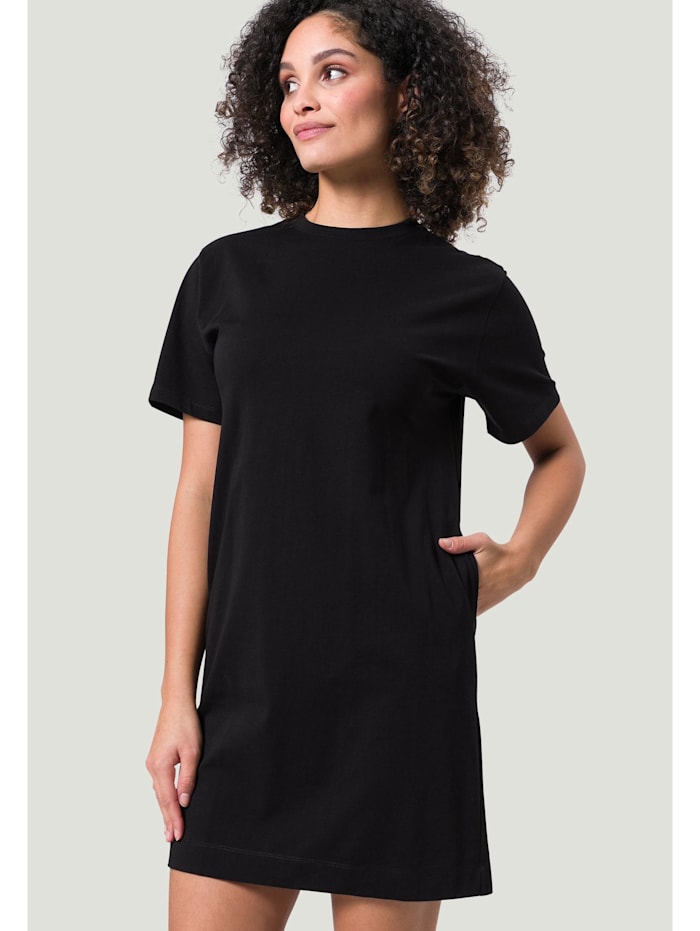 zero Shirtkleid aus Organic Cotton, black