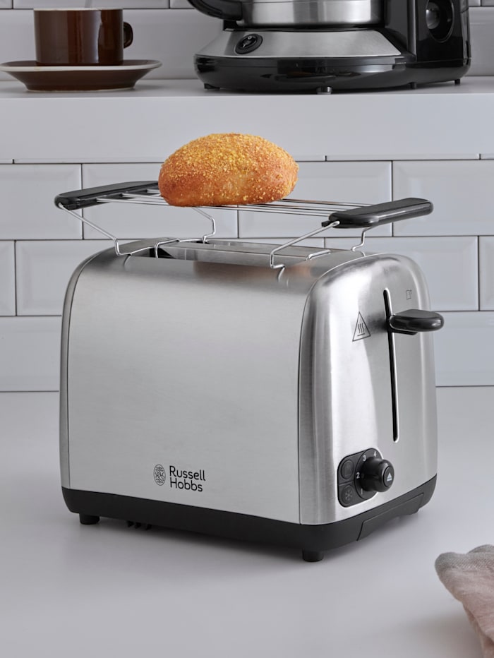 Russell Hobbs Adventure Toaster, Silberfarben/Schwarz