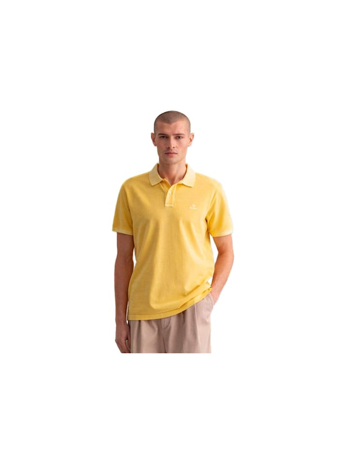 GANT Poloshirt kurzarm, gelb
