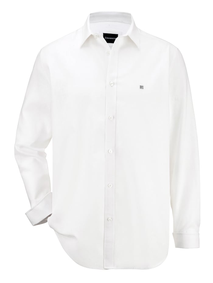 BABISTA Hemd in Leinen-Mischqualität, Weiß