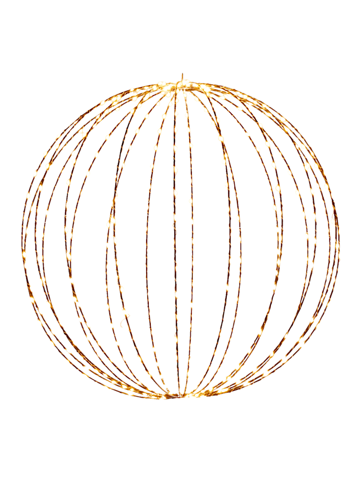 impré LED-Outdoorball, Braun
