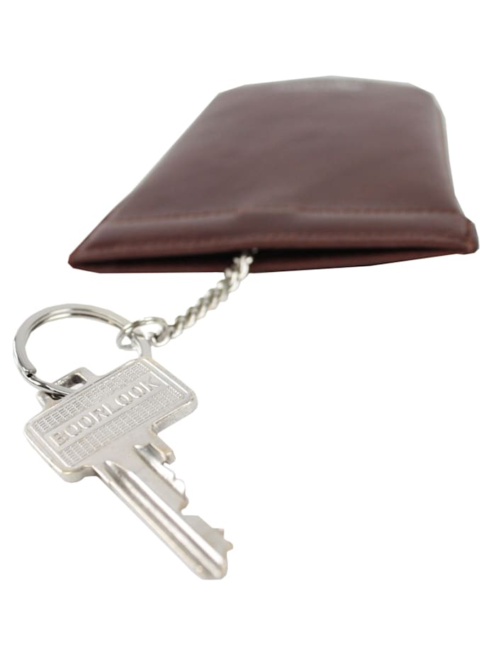 Basic Schlüsseletui Leder 9 cm