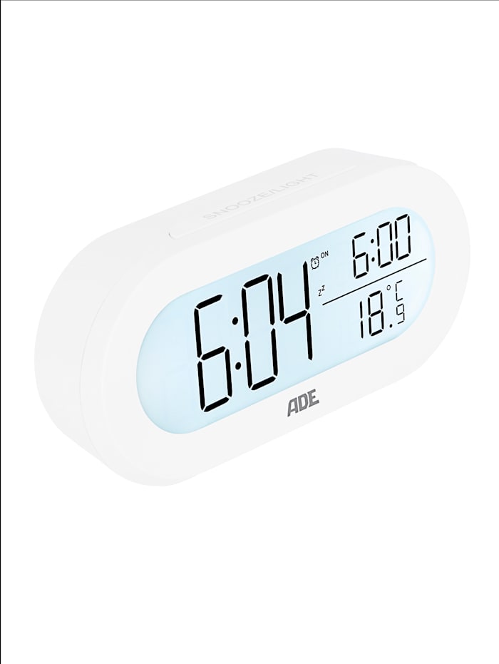 Digitale wekker met temperatuurweergave