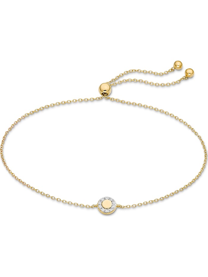 CHRIST C-Collection Damen-Armband 10 Diamant, gelbgold