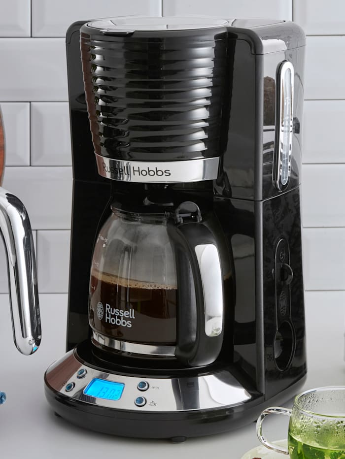 Russell Hobbs Russell Hobbs digitaal koffiezetapparaat met glazen kan, Zwart