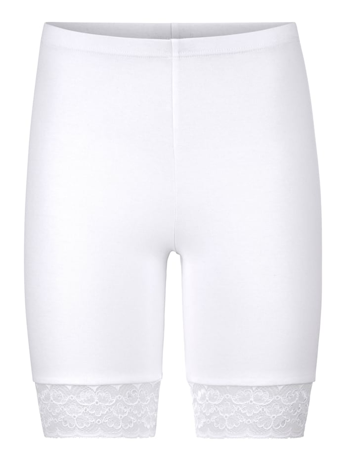 HERMKO Long Panty in angenehmer Bio-Baumwolle-Qualität, Weiß