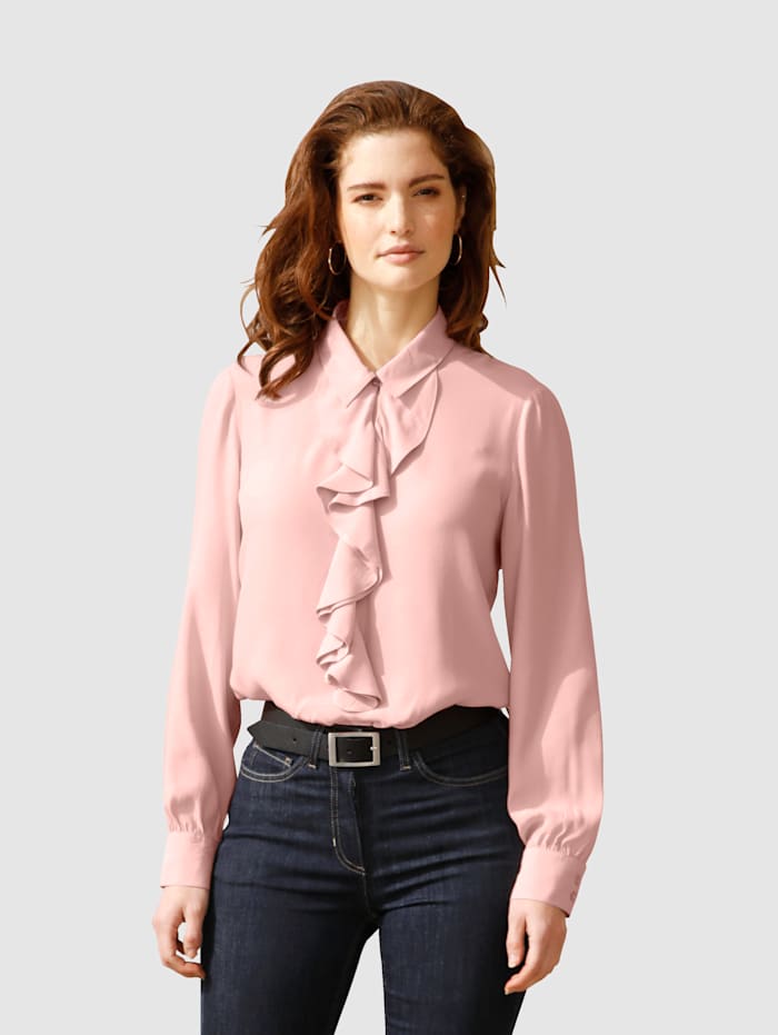 Mode Blouses Ruche blouses Atmosphere Ruche blouse roze elegant 