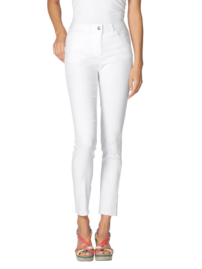 AMY VERMONT Jeans in elastischer Qualität, Weiß