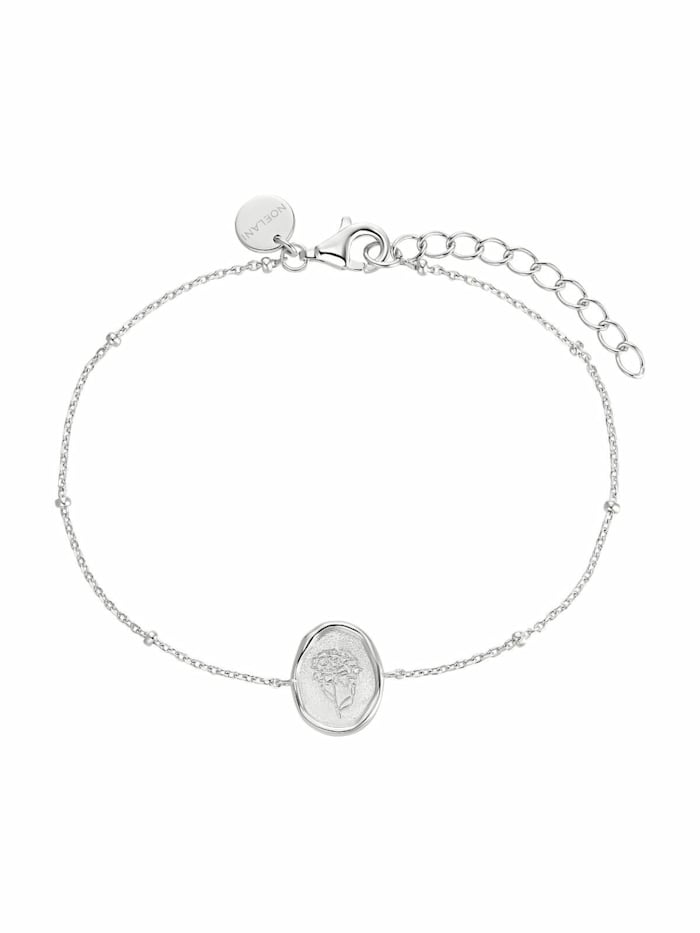 Noelani Armband für Damen, Sterling Silber 925, Blume, Silber