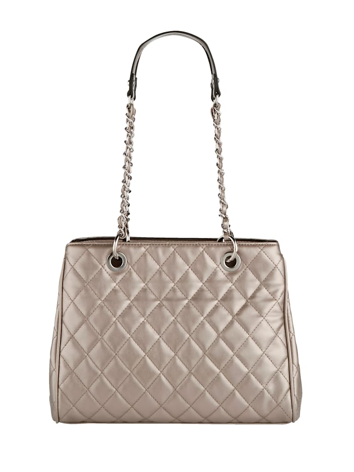 Handbag in a quilted pattern