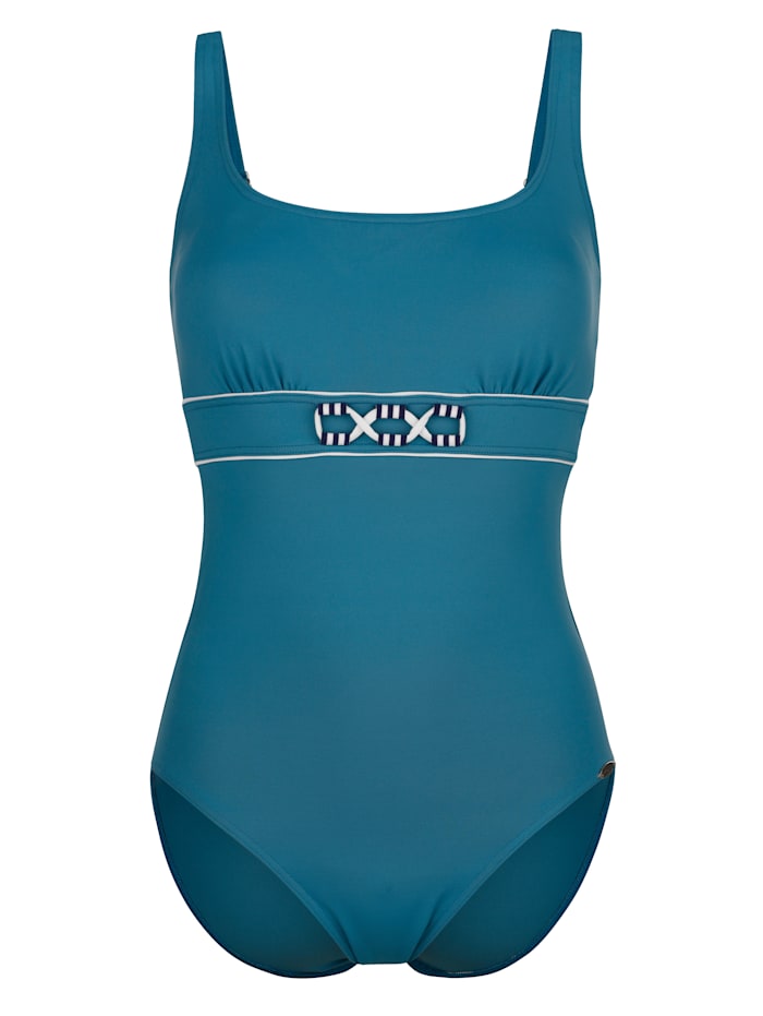 Sunflair Badpak met uitneembare soft cups, Turquoise