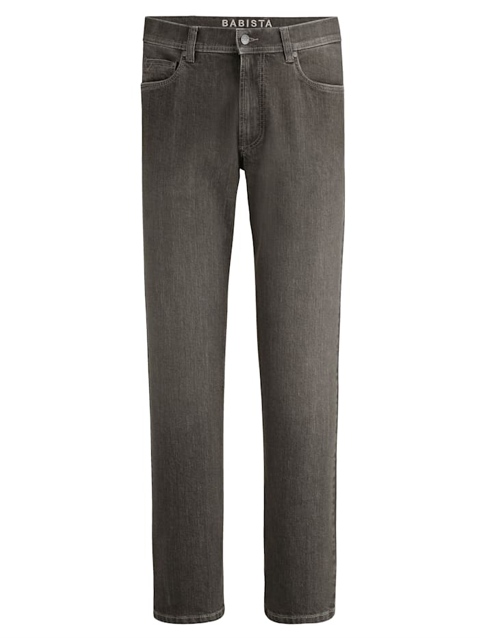 BABISTA Jeans mit Used-Look durch Spezialbehandlung, Braun
