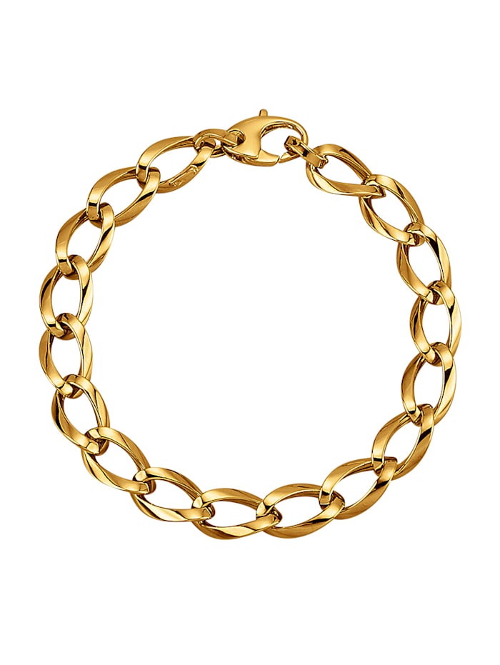 Diemer Gold Ankerarmband in Gelbgold 585, Gelbgoldfarben