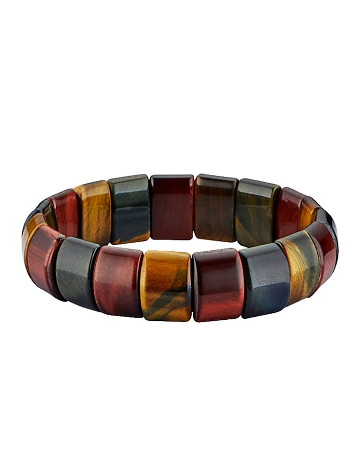 Armband aus Tigerauge-Cabochons, Multicolor 1
