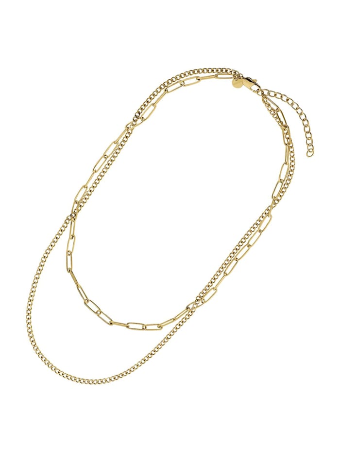 Noelani Halskette für Damen, Edelstahl, Gold