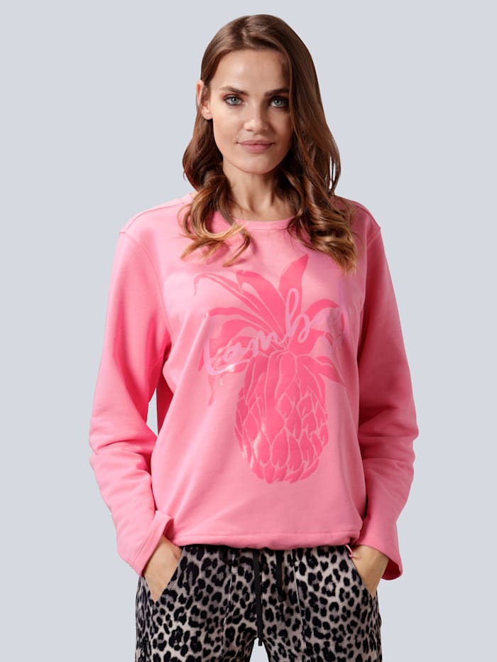 MARGITTES Sweatshirt aus weicher Qualität, Pink