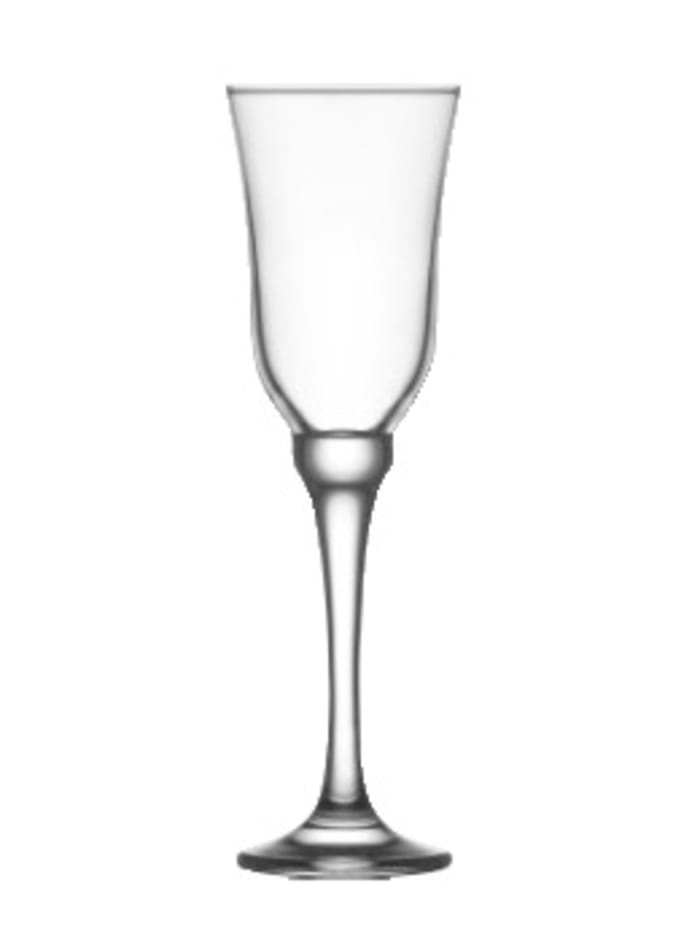 Van Well 6 flûtes à champagne 'Resital', Incolore