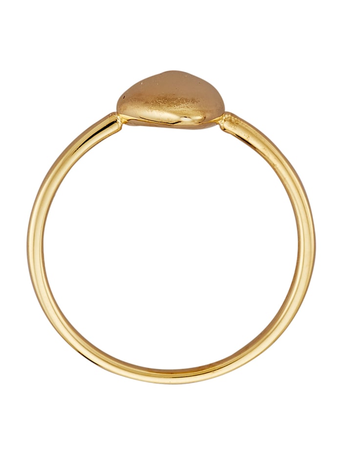 Nugget-Ring in Gelbgold 375