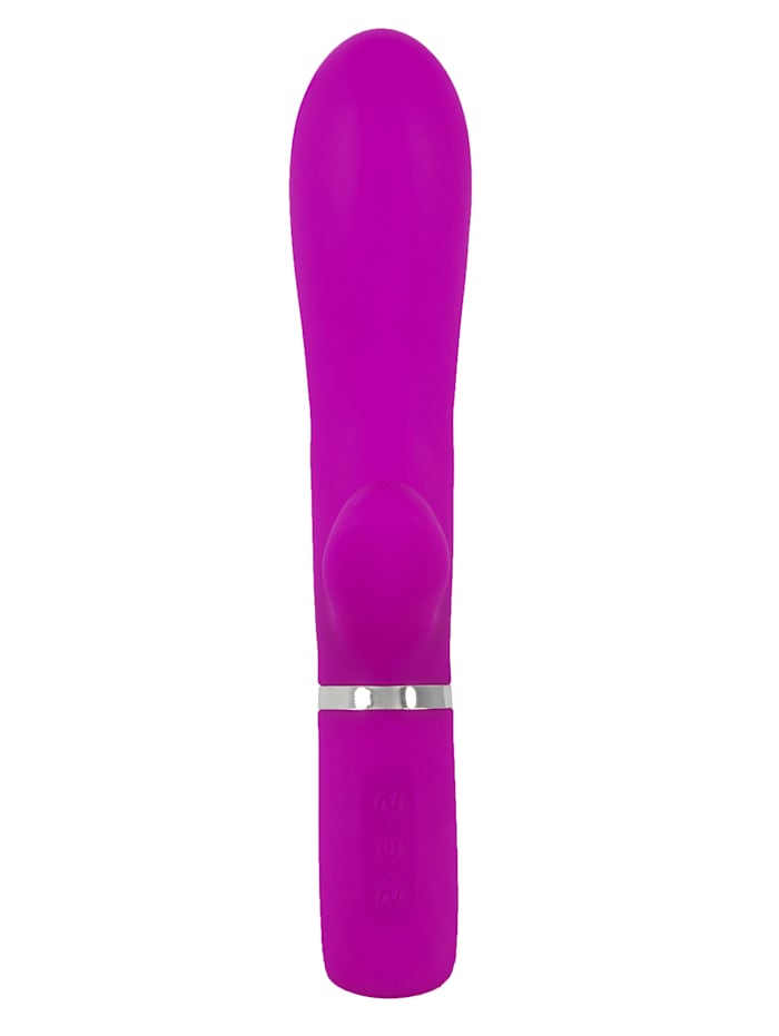 XOUXOU Vibrator mit Klitorisreizer Super Soft Silicone Rabbit Vibrator, lila
