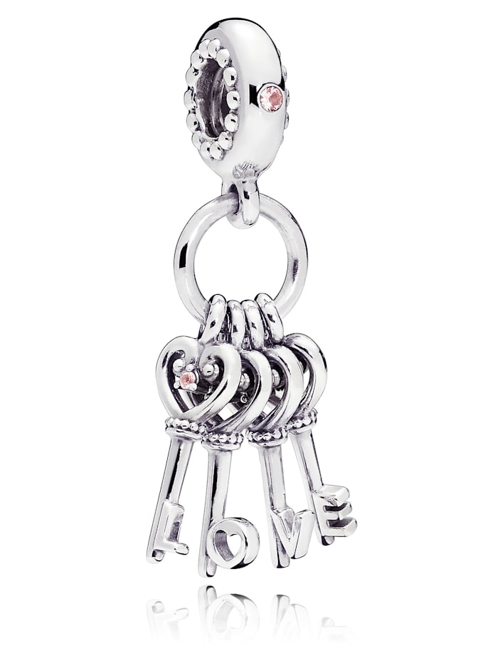Pandora Charm-Anhänger - Schlüssel der Liebe -, Silber