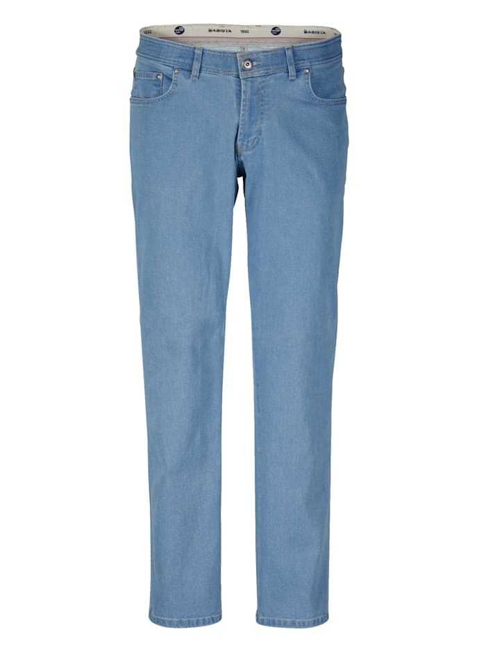 BABISTA Unterbauch-Jeans mit verkürzter Leibhöhe, Hellblau