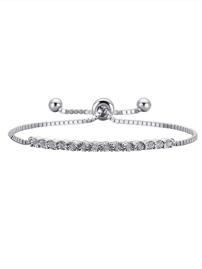 Armband mit Diamant in Silber 925, Silber