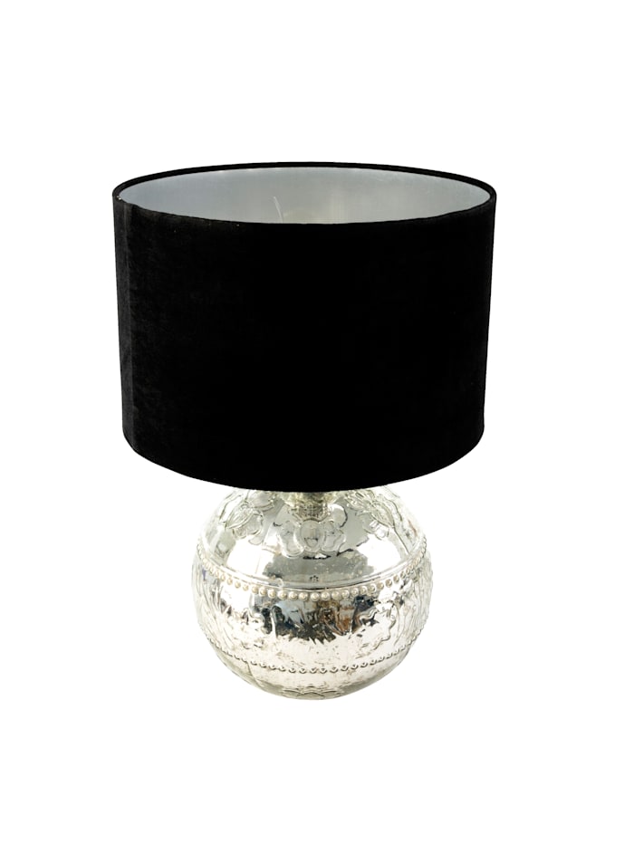 MARAVILLA Lampe de table, Coloris argent/Noir