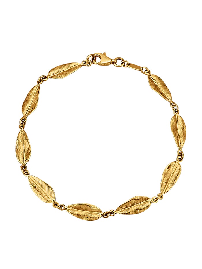 Amara Or Bracelet en or jaune 585, Coloris or jaune