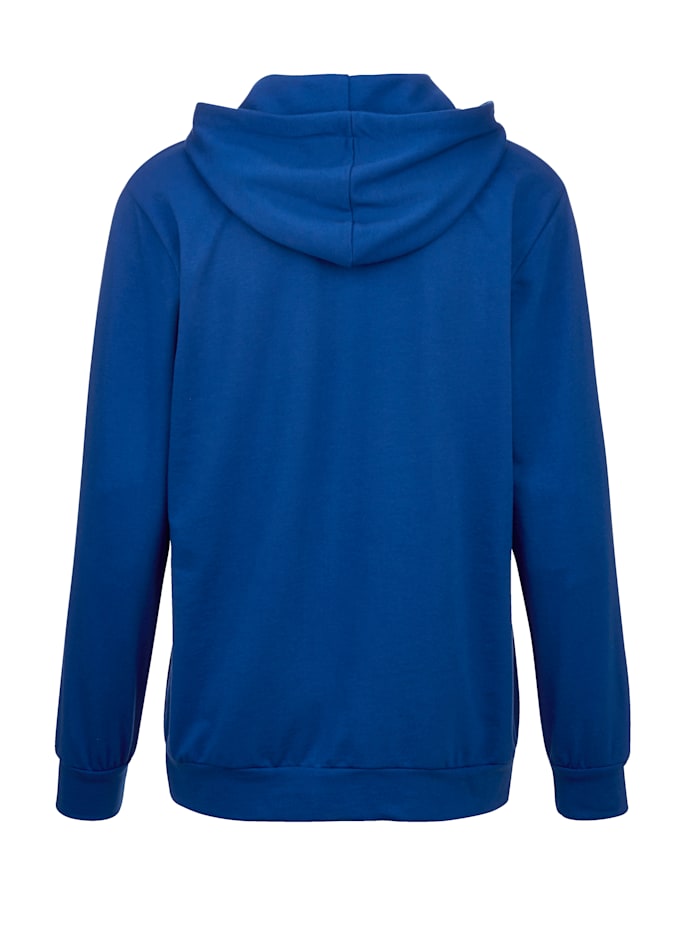Sweatshirt in typische hoodiestyle