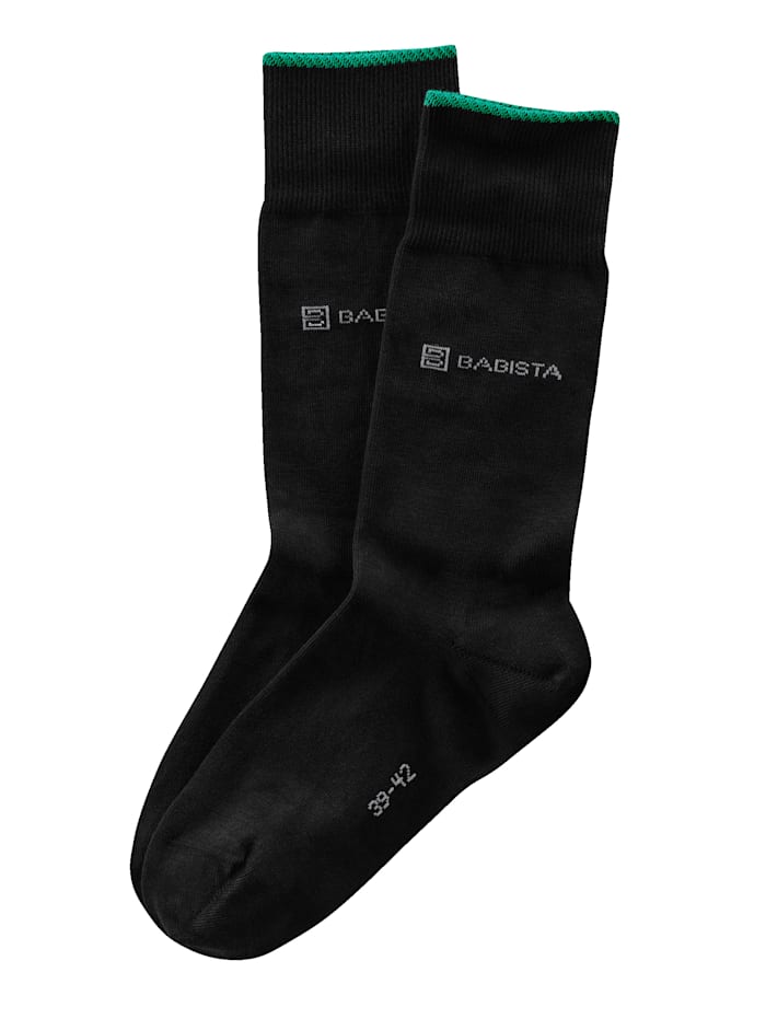 BABISTA Socken mit nachhaltiger Bio Baumwolle, Schwarz