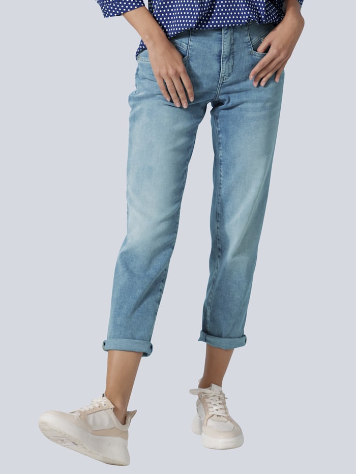 MAC Jeans in moderner Waschung, Blau