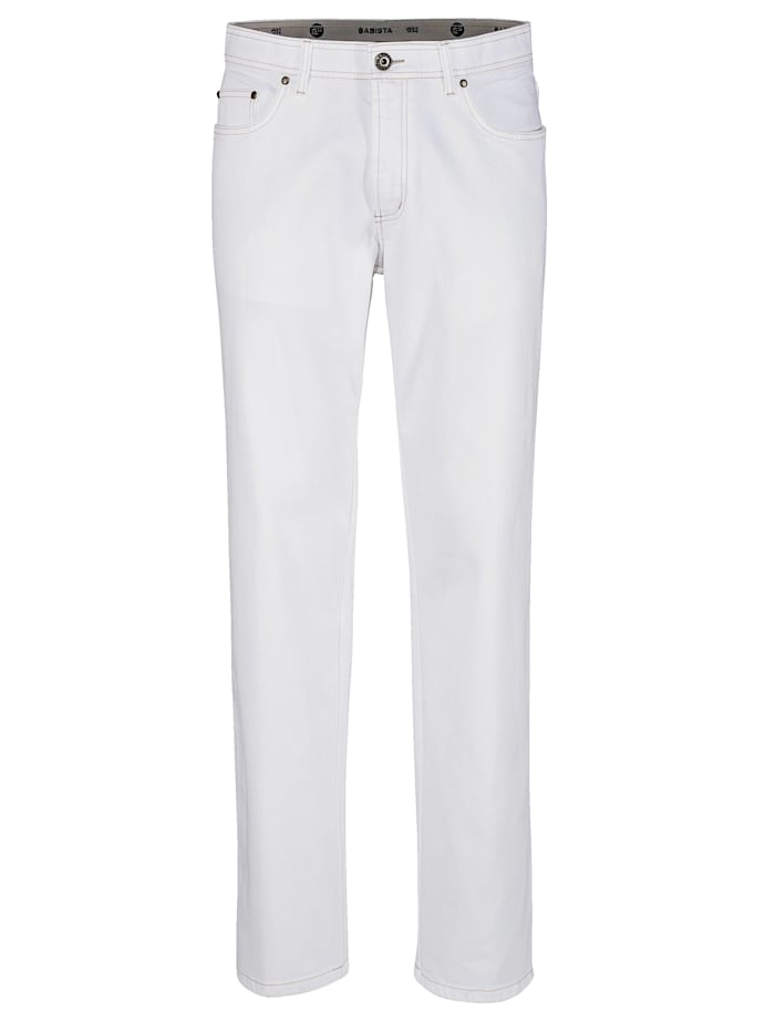 BABISTA Jeans in Stretch-Qualität, Weiß